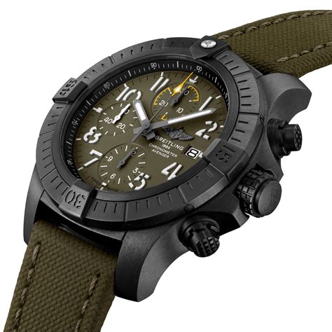 breitling super avenger chronograph 48 night mission|breitling chronograph 45 night mission.